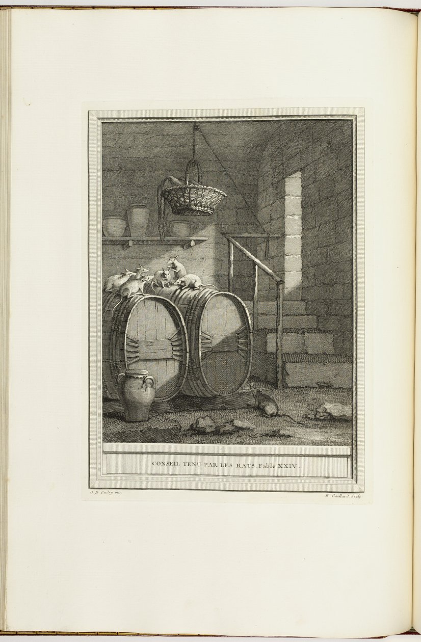 Vybrané veršované bajky od Jean Baptiste Oudry