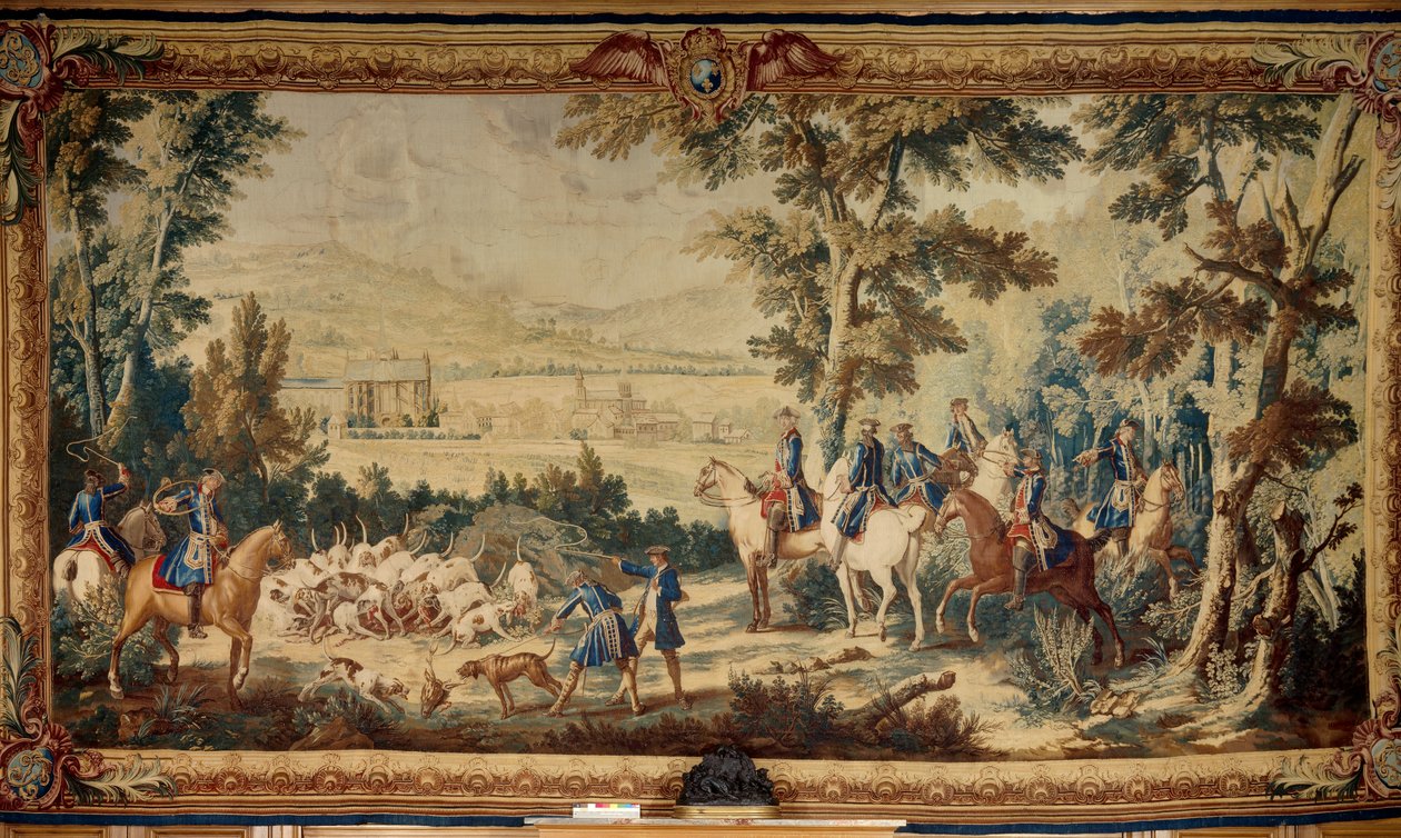 Lov Ludvíka XV. Gobelín Jean Baptiste Oudry (1686 - 1755) od Jean Baptiste Oudry
