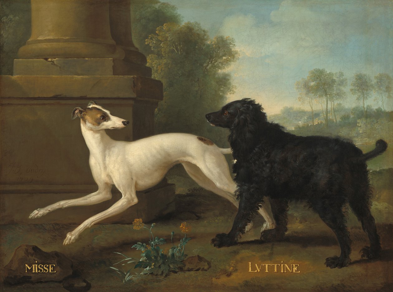 Slečna a Luttine, 1729. od Jean Baptiste Oudry