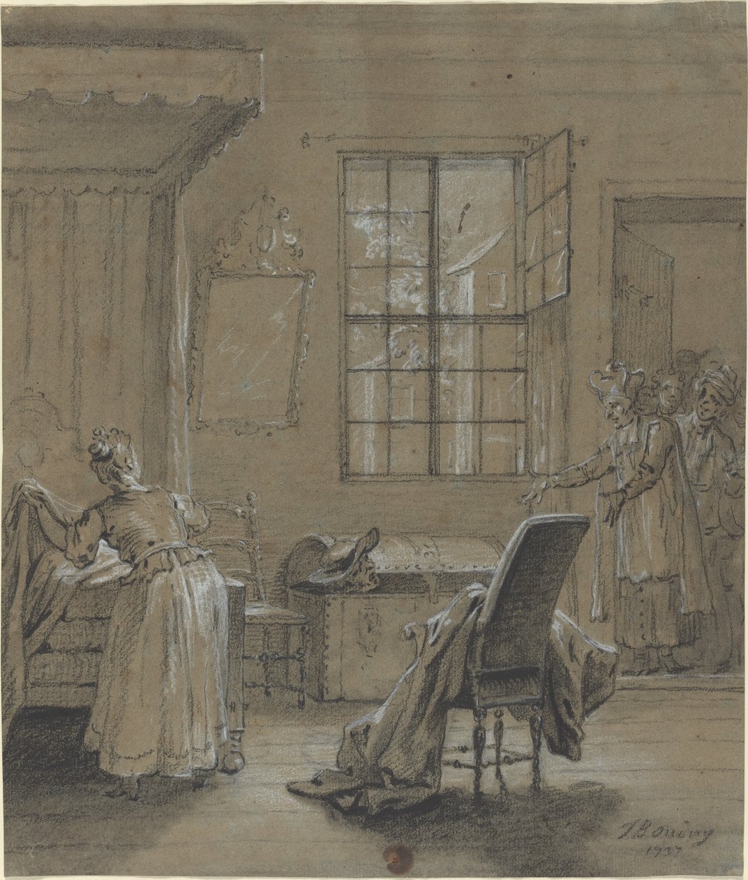 Drby v kufru od Jean Baptiste Oudry