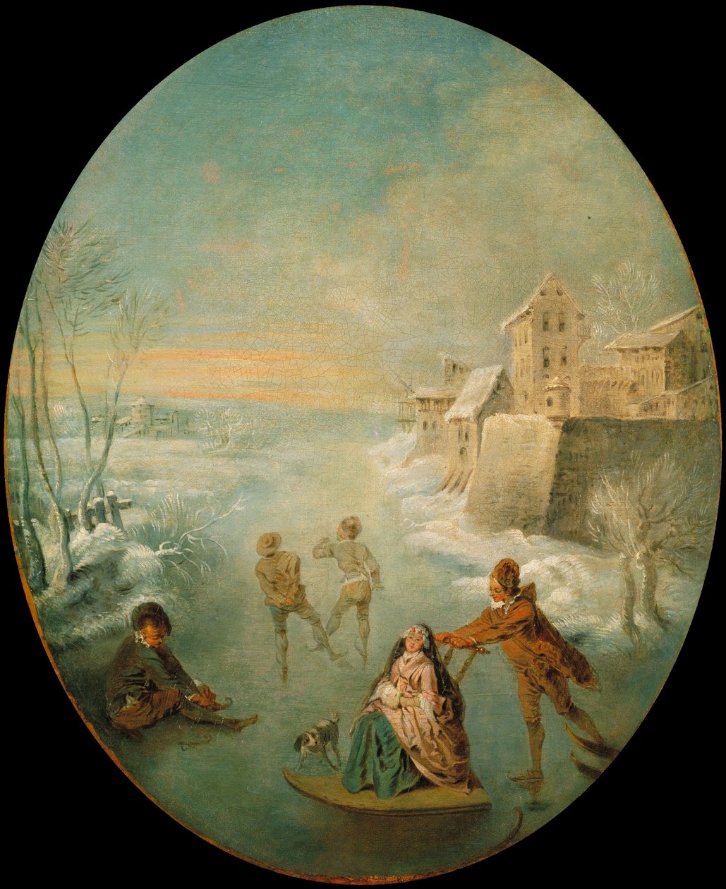 Zima od Jean Baptiste Pater