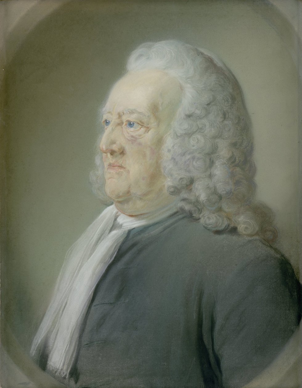 Arent van der Waeyen (1685-1767). Obchodník a rada v městské radě Amsterdamu od Jean Baptiste Perroneau