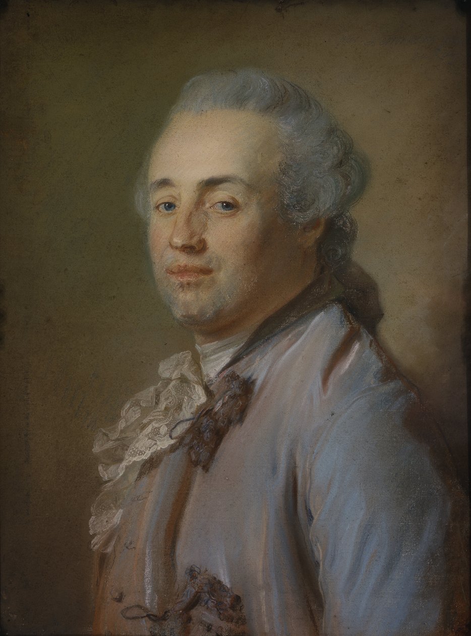 Abel Francois Poisson de Vandieres, markýz de Marigny (1727-1781), od Perronneau, Jean Baptiste (1715-1783). Pastel na desce Bristol. Rozměr: 64 x 50 cm. Národní muzeum Stockholm od Jean Baptiste Perronneau