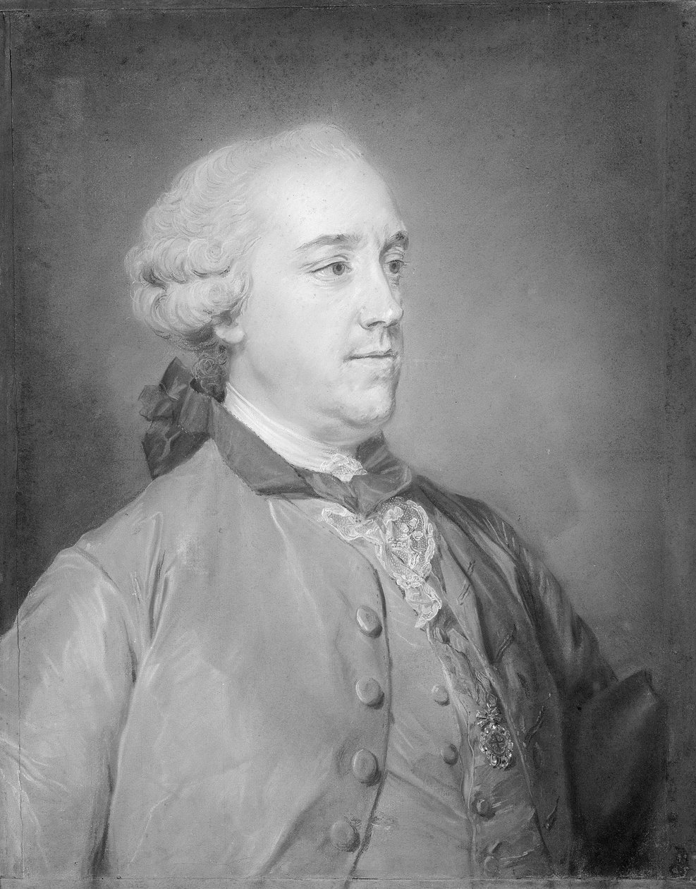 Le Marquis de Puente-Fort, 1761-62 od Jean Baptiste Perronneau