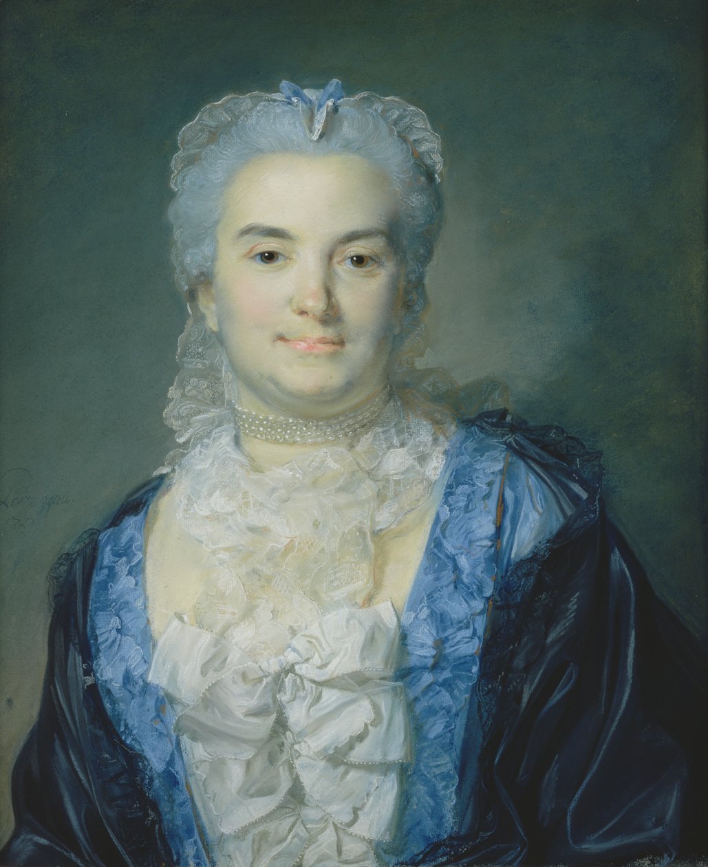 Portrét paní Chevotetové, 1751 od Jean Baptiste Perronneau