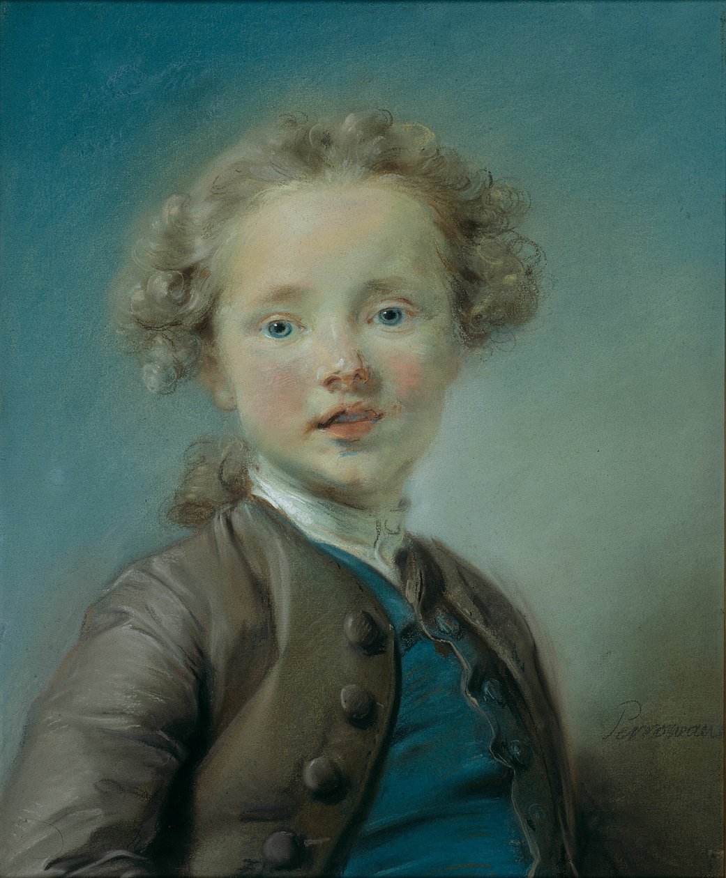 Portrét Jean-Baptiste Antoine Le Moyne od Jean Baptiste Perronneau