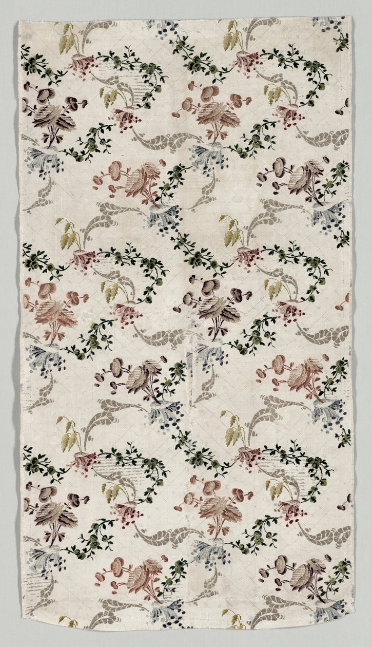 Délka brokátového hedvábí, 1723-1774. od Jean Baptiste Pillement