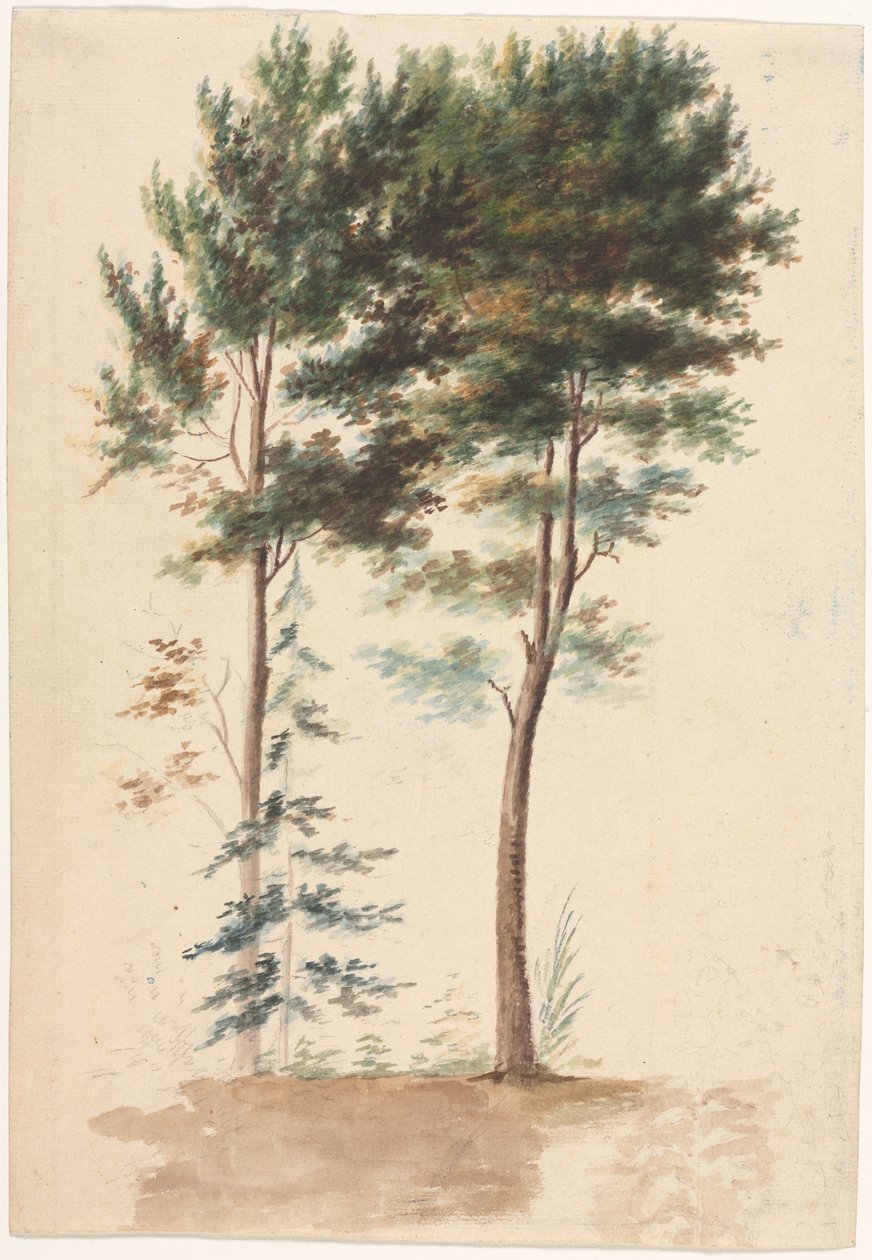 Stromy od Jean Baptiste Pillement