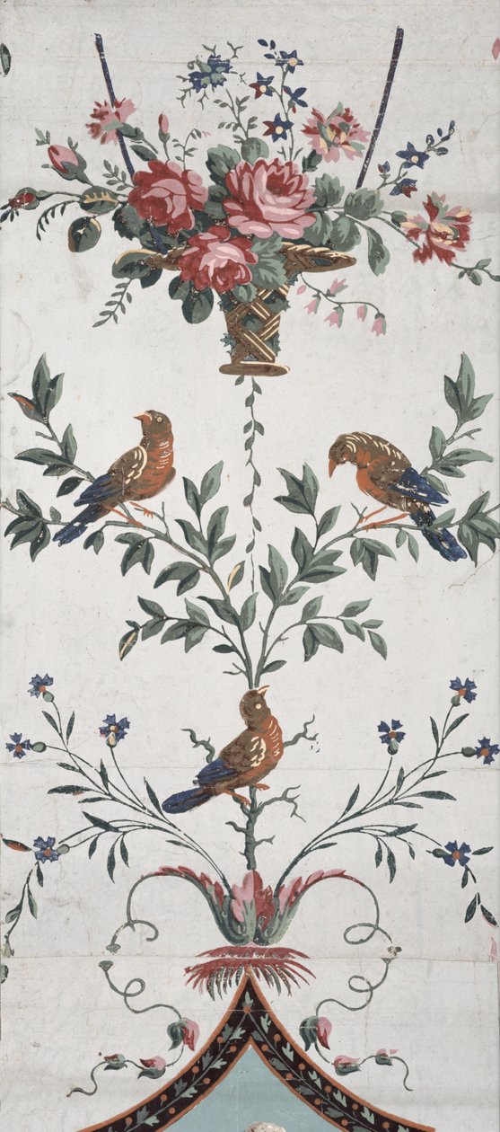 Design tapety Arabesque (detail) (viz také 254541) od Jean Baptiste Réveillon