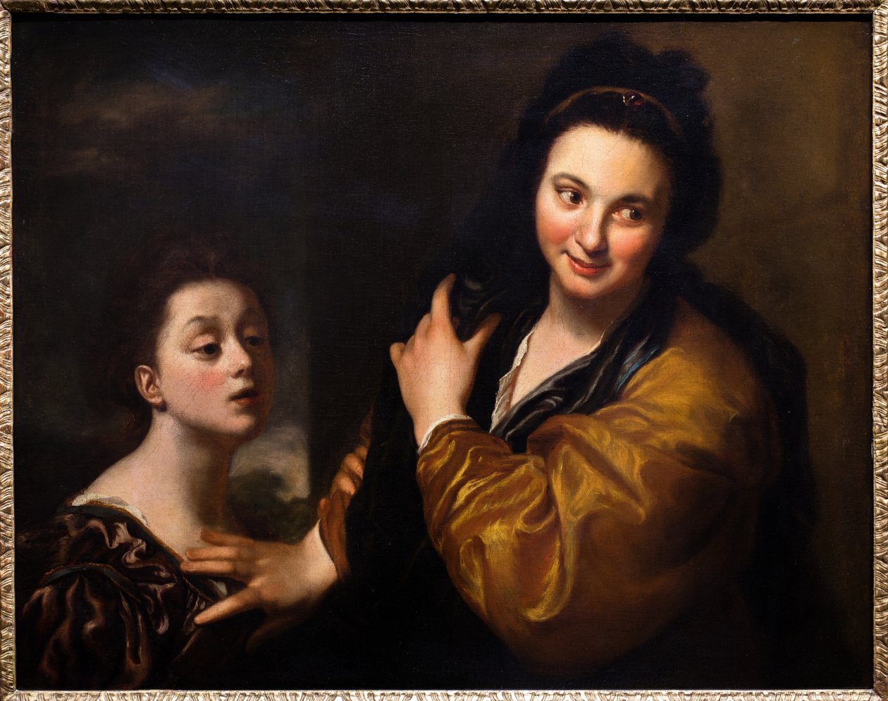 La Curiosite, také známý jako Les Curieuses od Jean Baptiste Santerre