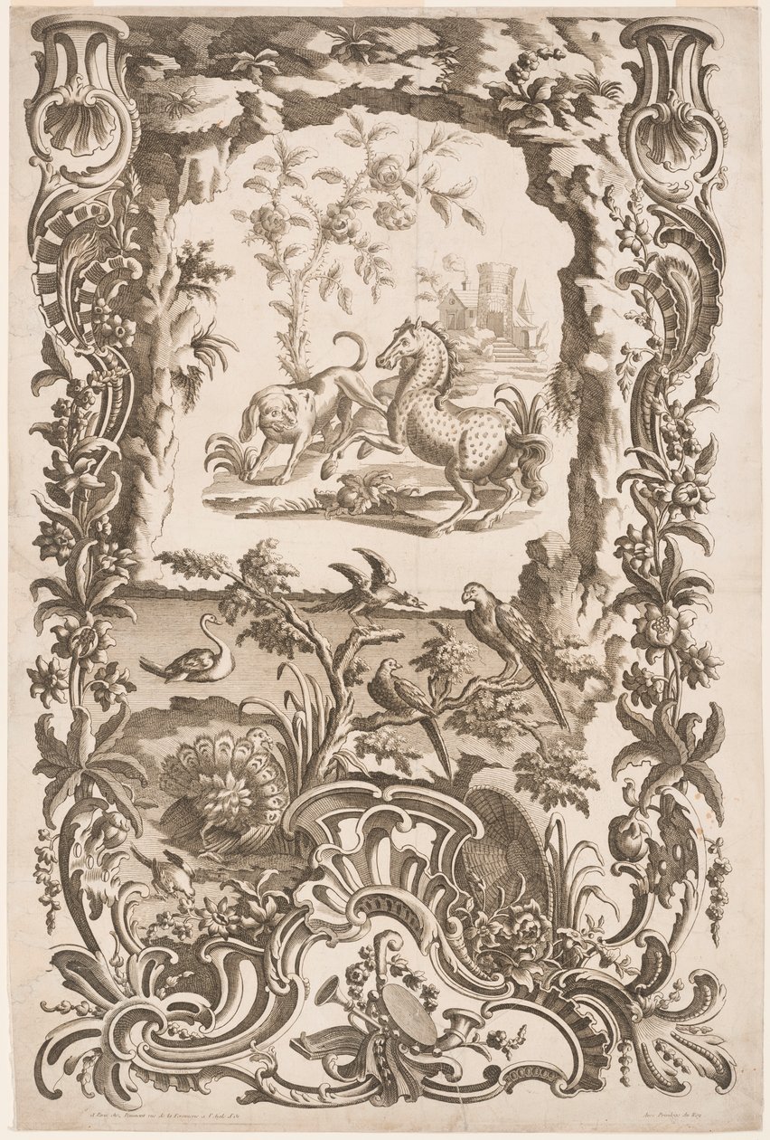 Tisk od Jean Baptiste Scotin I