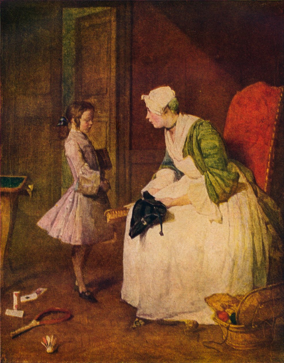 Napomenutí, 18. století. od Jean Baptiste Simeon Chardin