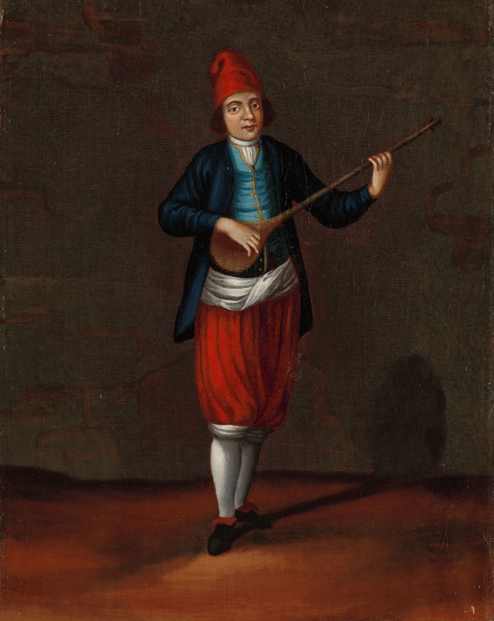 Muž z ostrova Sérifos od Jean Baptiste Vanmour (workshop of)