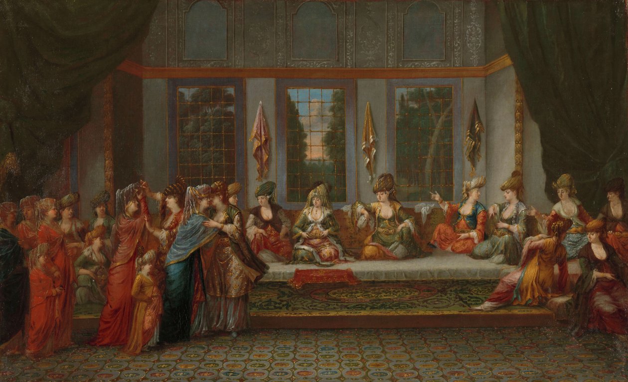 Řecká svatba, cca 1720-37 od Jean Baptiste Vanmour