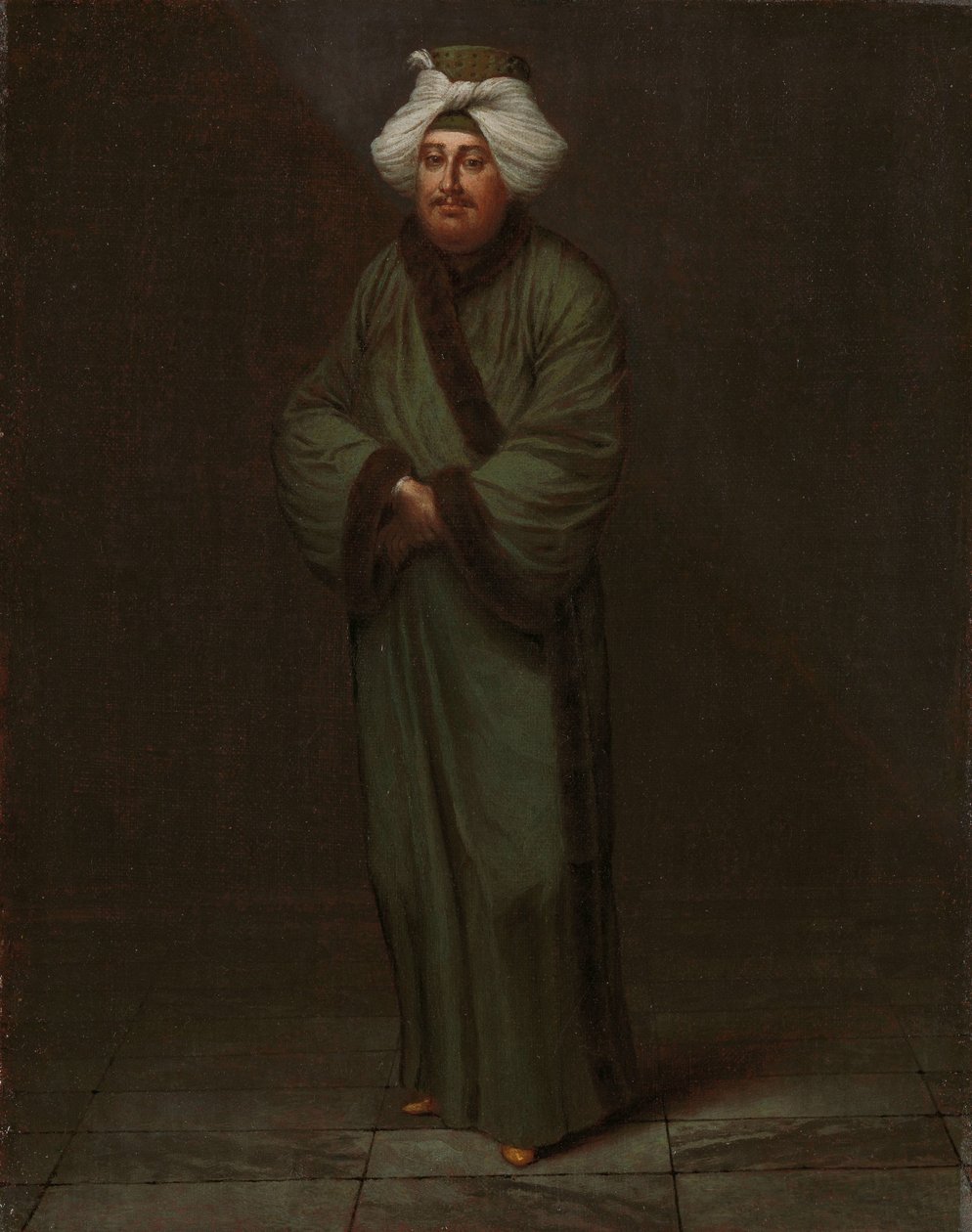 Mehmet, správce vezíra Mehmet, správce vezíra od Jean Baptiste Vanmour