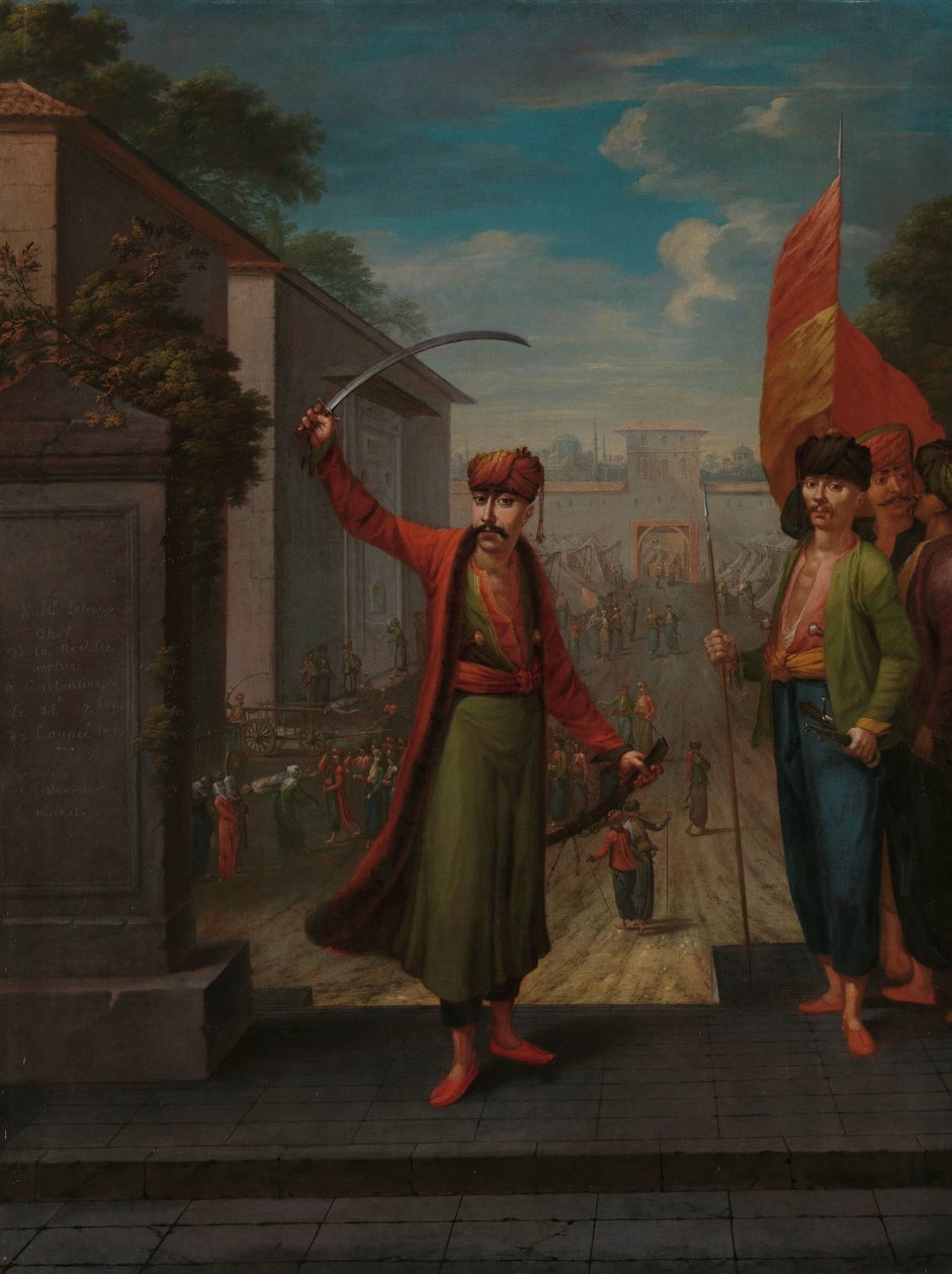 Halil šéfovi od Jean Baptiste Vanmour