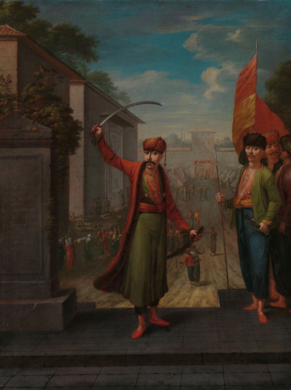 Patrona Halil, kolem 1730 od Jean Baptiste Vanmour