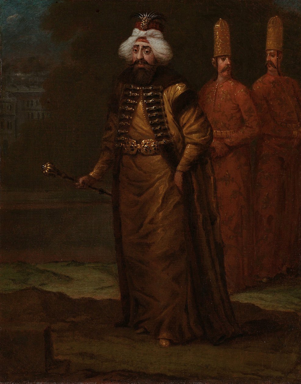 Sultán Ahmed E od Jean Baptiste Vanmour