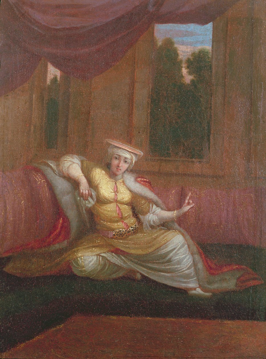 Paní sultánů od Jean Baptiste Vanmour