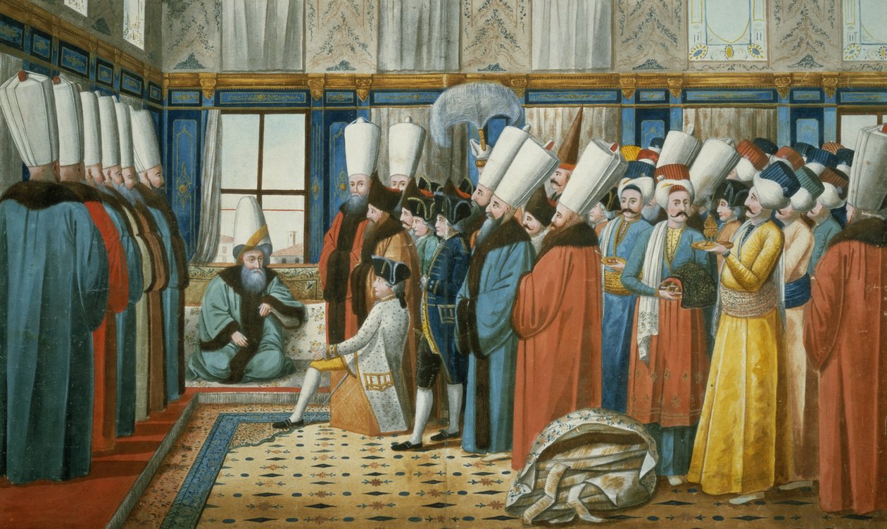 Neznámý obrázek od Jean Baptiste Vanmour
