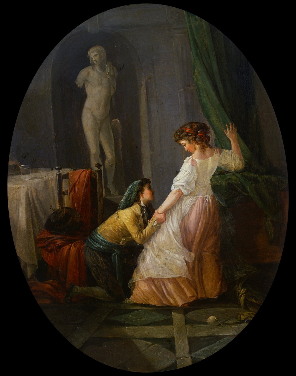 Míjející Fancy od Jean Baptiste attr. to Mallet