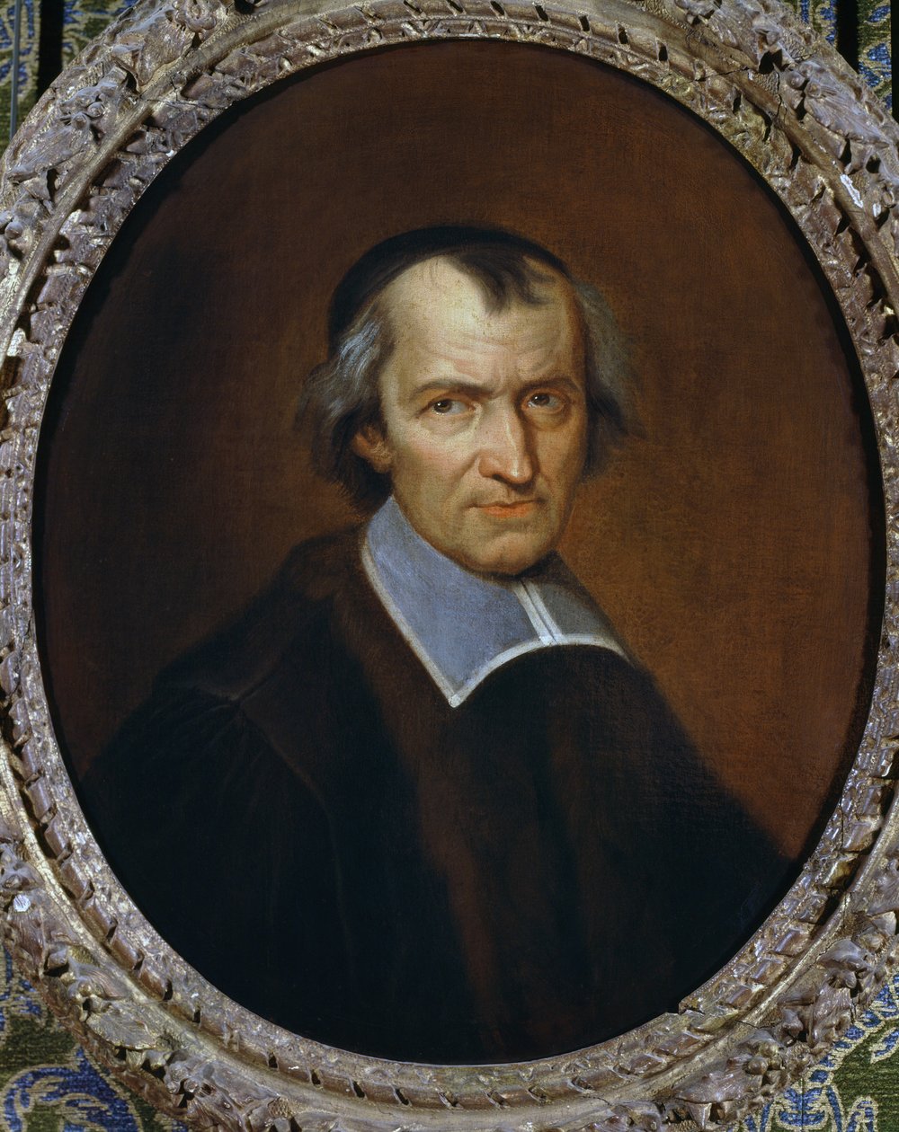 Antoine Arnauldin (1612-1694), ranskalaisen jansenistisen teologin muotokuva, Jean Baptiste de Champaignen (1631-1681) maalaus od Jean Baptiste de Champaigne