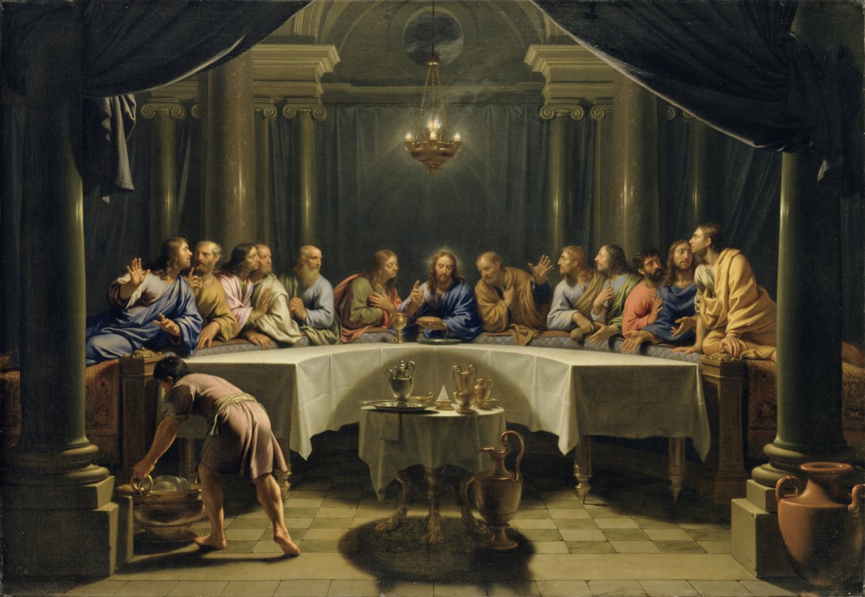 Poslední večeře, kolem roku 1678 od Jean Baptiste de Champaigne