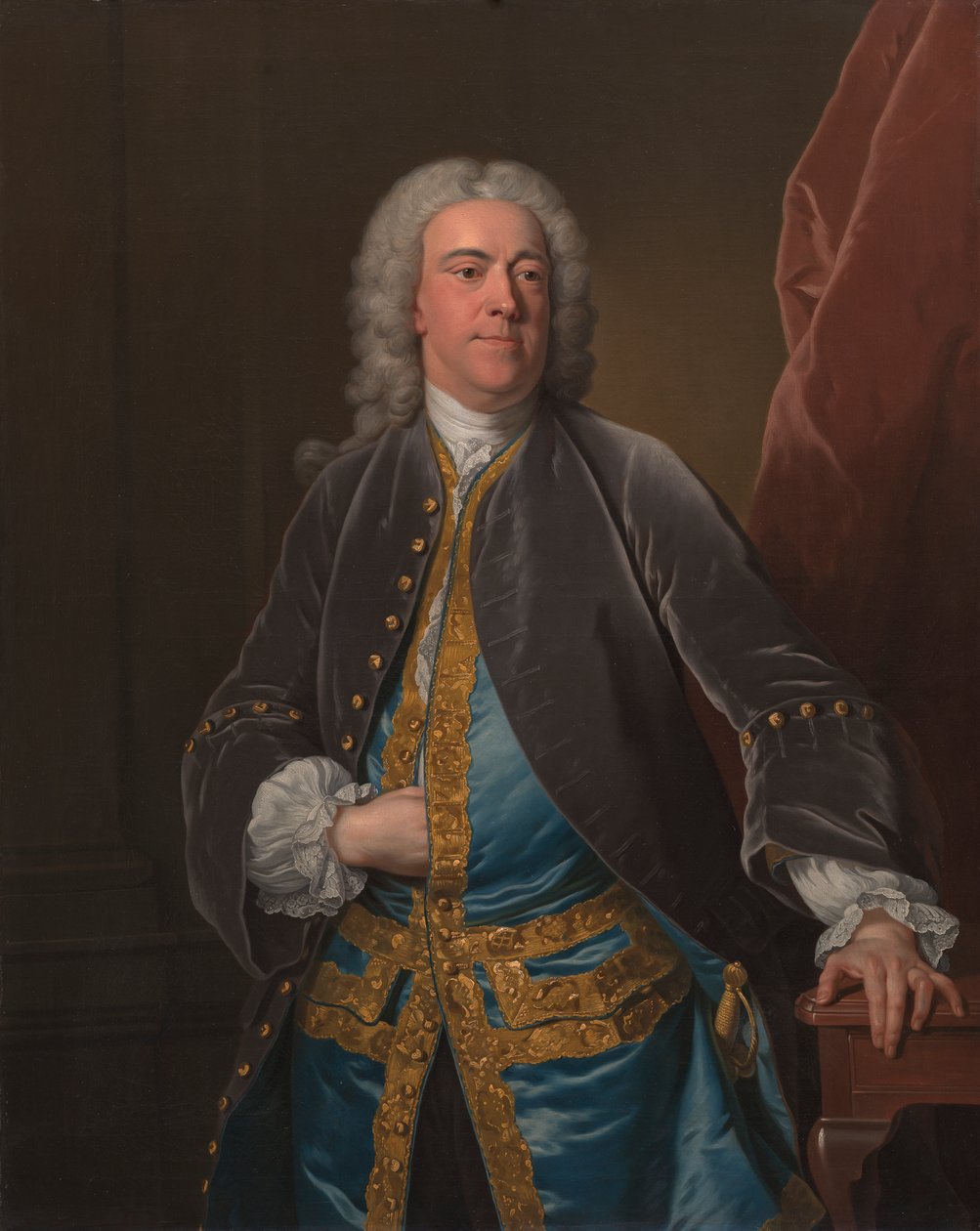 The Rt. Ctihodný Stephen Poyntz, z Midgham, Berkshire od Jean Baptiste van Loo