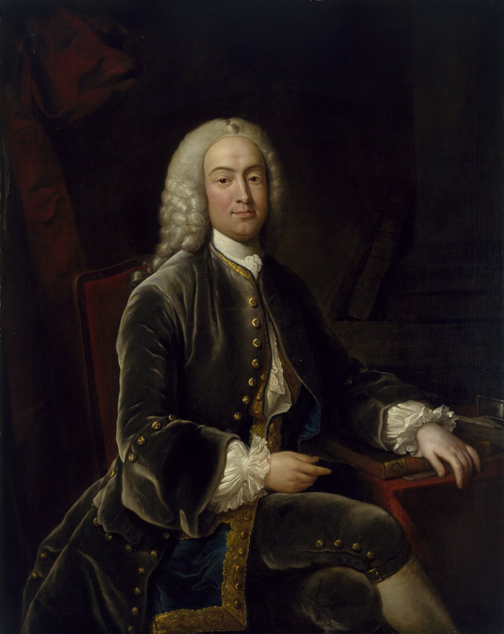 William Murray, 1. hrabě z Mansfieldu od Jean Baptiste van Loo