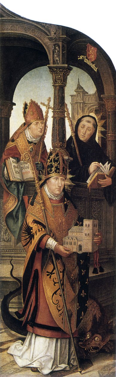 Zvěstování, 1516-1517 od Jean the Elder Bellegambe