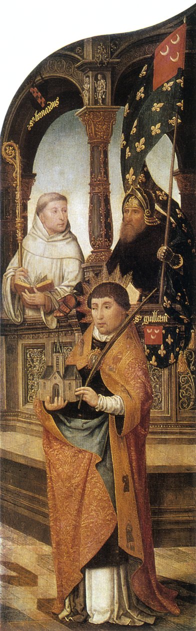 Zvěstování, 1516-1517 od Jean the Elder Bellegambe