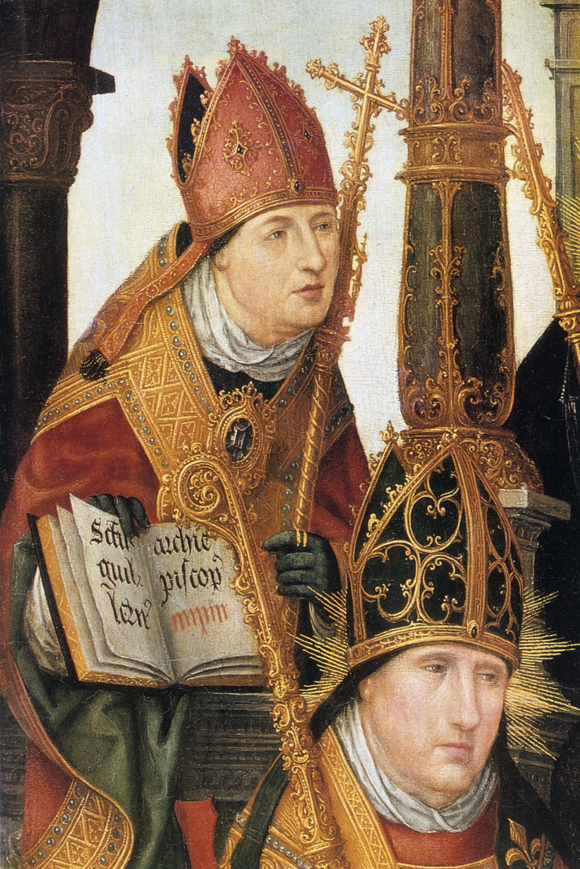 Detail zvěstování, 1516-1517 od Jean the Elder Bellegambe