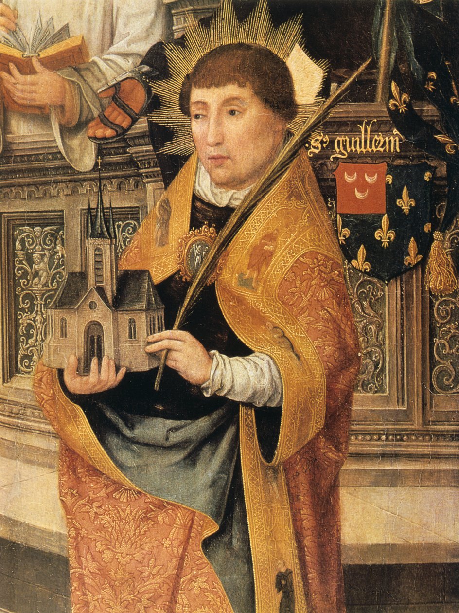 Detail zvěstování, 1516-1517 od Jean the Elder Bellegambe
