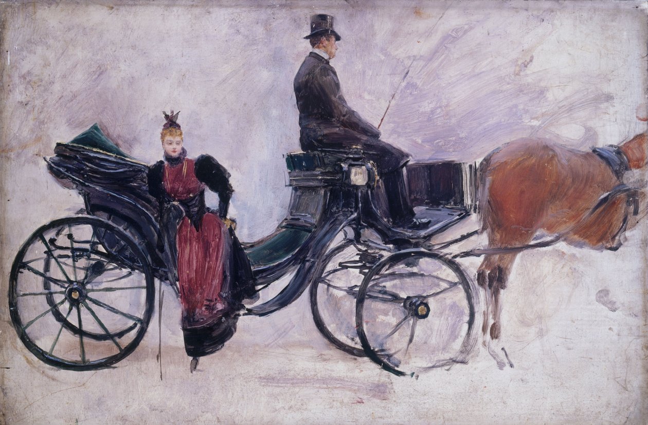 La Victoria, asi 1880 (olej na dřevě) od Jean Beraud