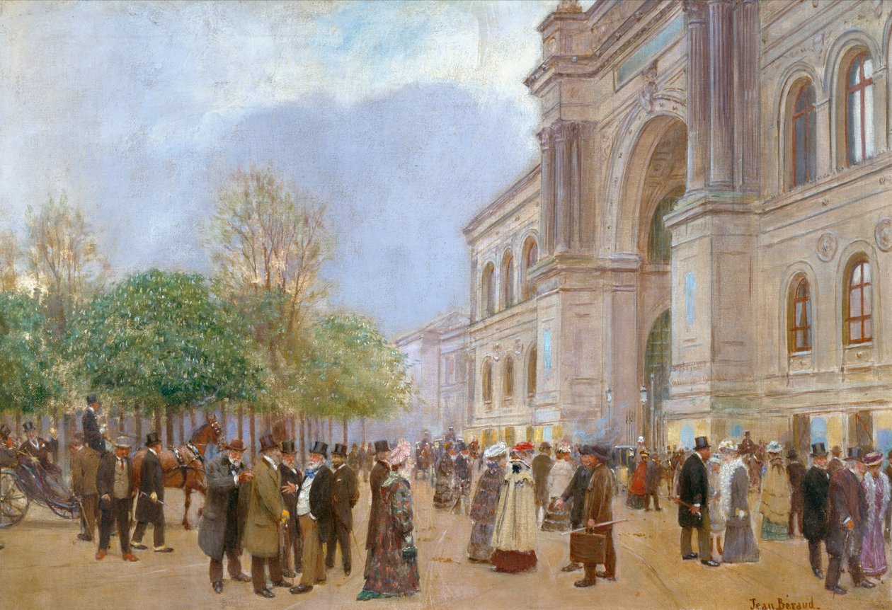 Mimo Palais de lIndustrie od Jean Beraud