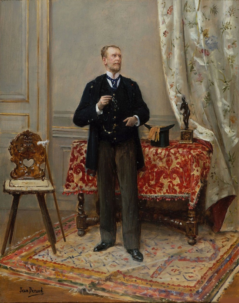 Portrét Edmonda Taignyho 1828-1906, c. 1890. od Jean Beraud