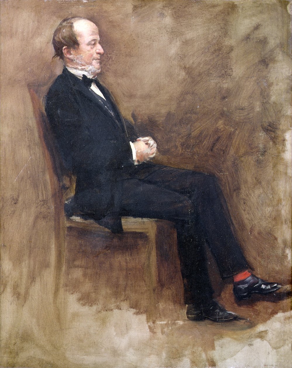 Portrét Johna Lemoinea (studie pro Hansarda) od Jean Beraud