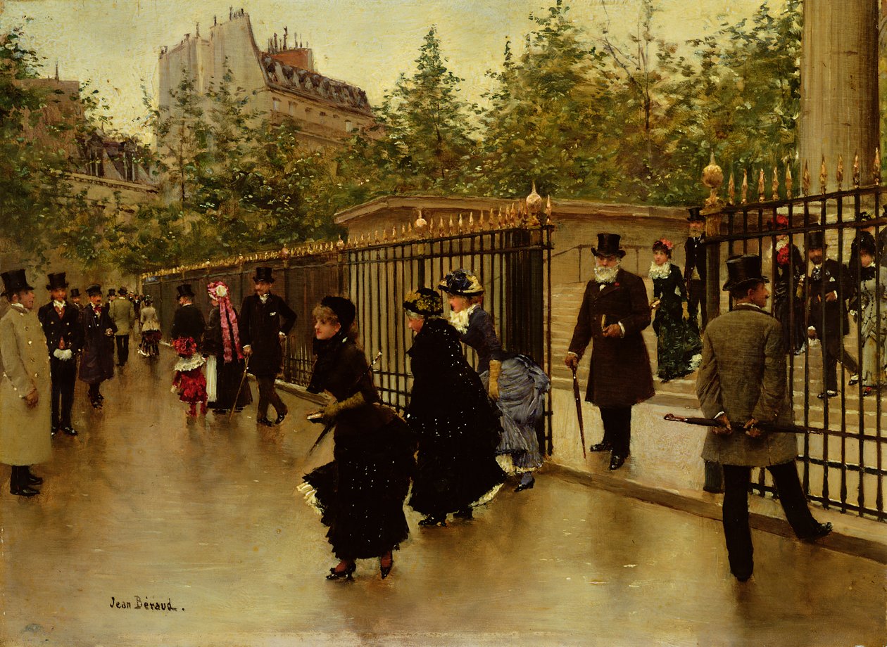 Neznámý obrázek od Jean Beraud