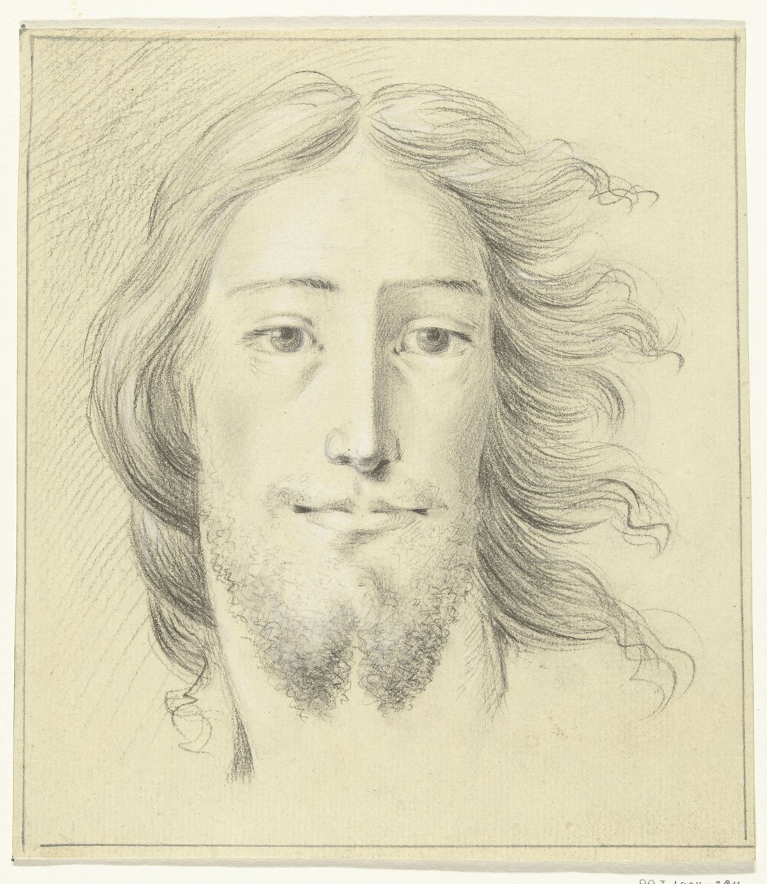 Hlava muže (Kristus?) od Jean Bernard
