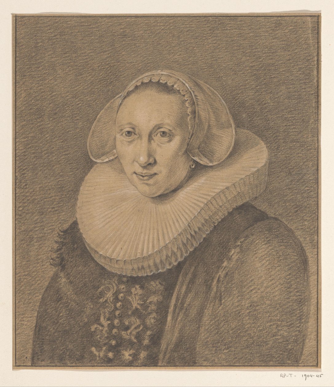 Portrét Cornelie Pronck od Jean Bernard