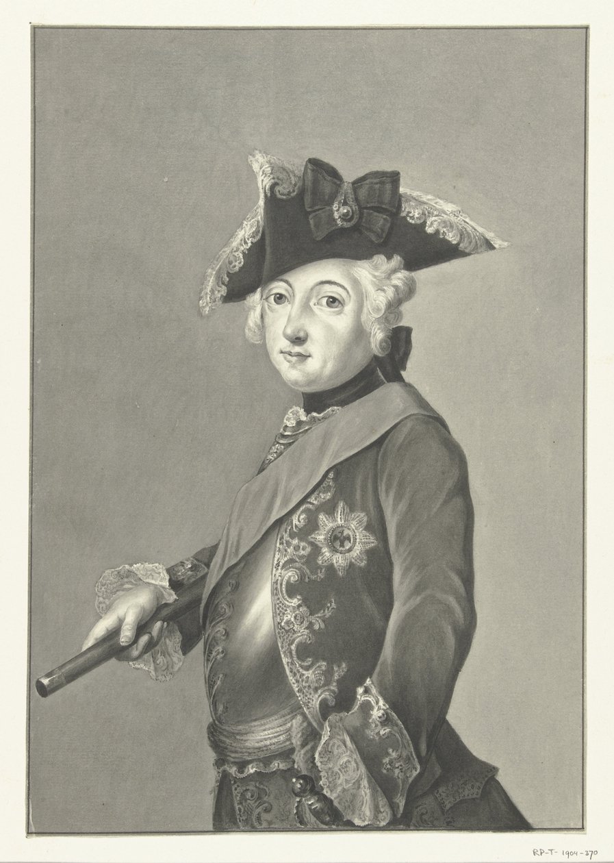 Portrét Friedricha Wilhelma III od Jean Bernard