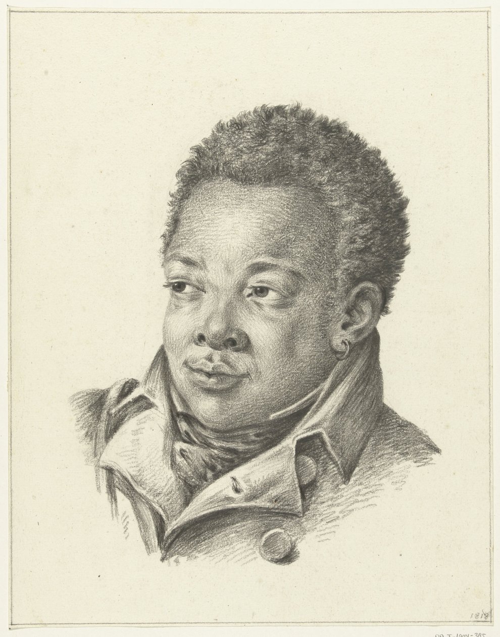 Portrét černocha od Jean Bernard