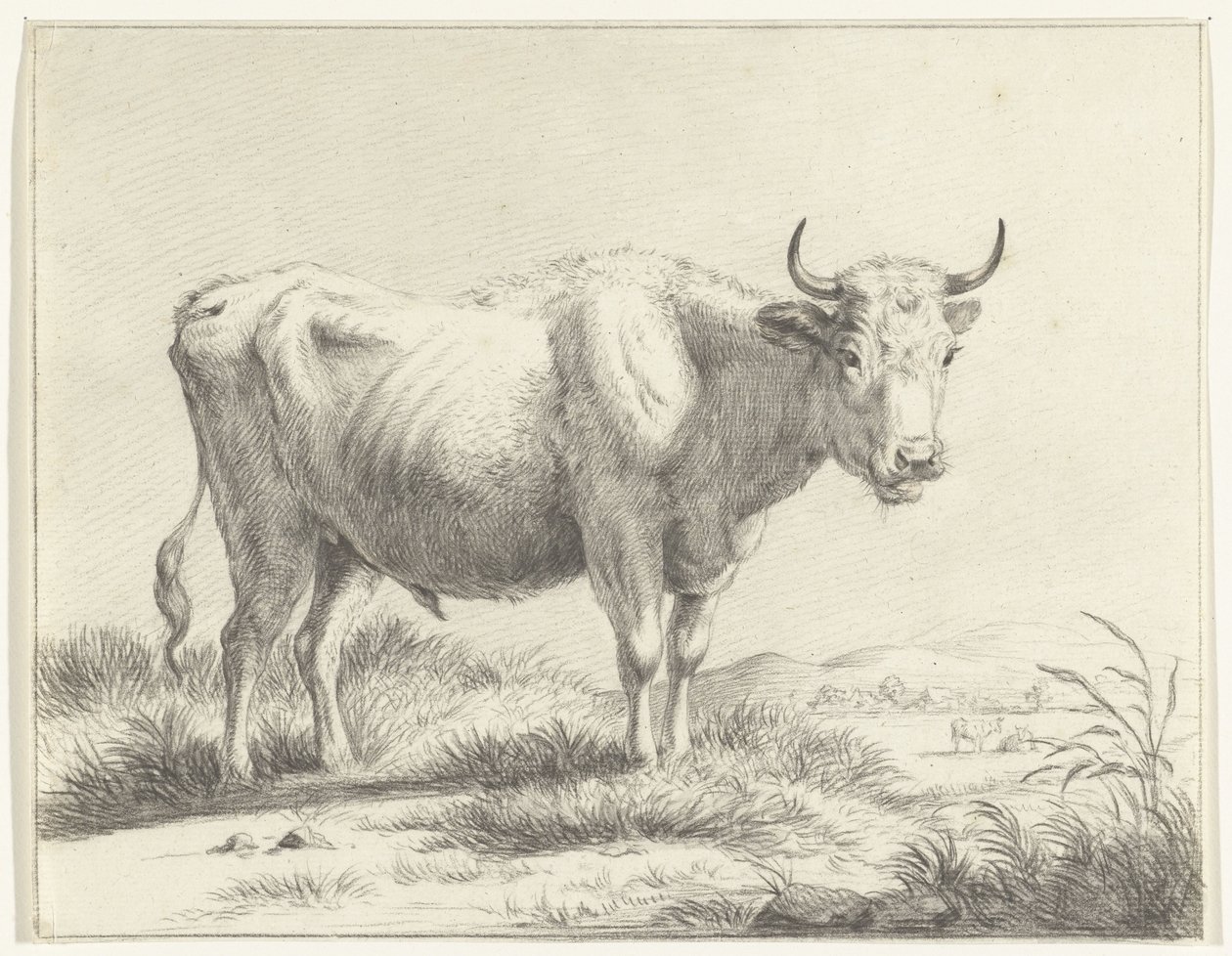 Stojící kráva, vpravo od Jean Bernard