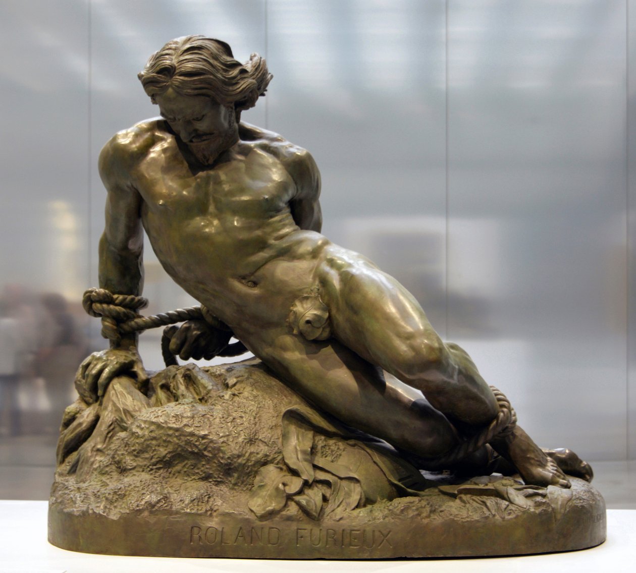 Roland synovec Karla Velikého, Salon de 1831 (foto) od Jean Bernard Duseigneur