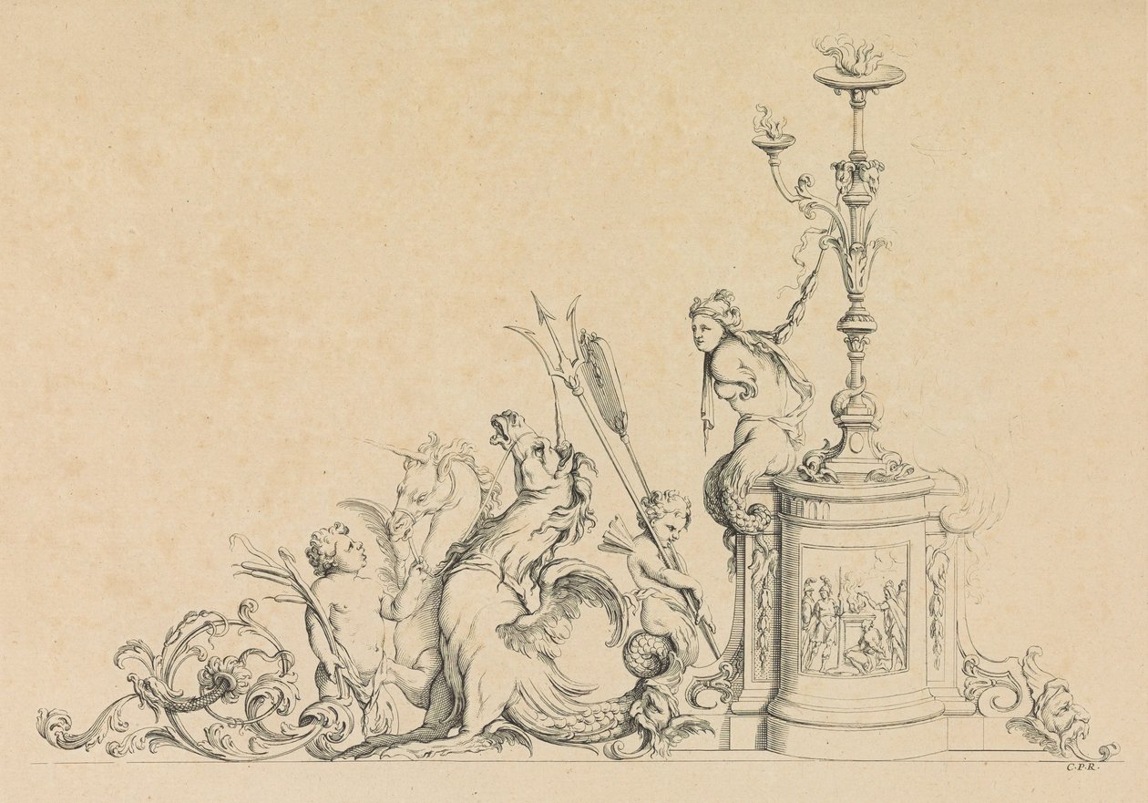 Arabesque Designs pro mnoho použití Vynalezl J. B. Toro, 1716., 1716. od Jean Bernard Toro