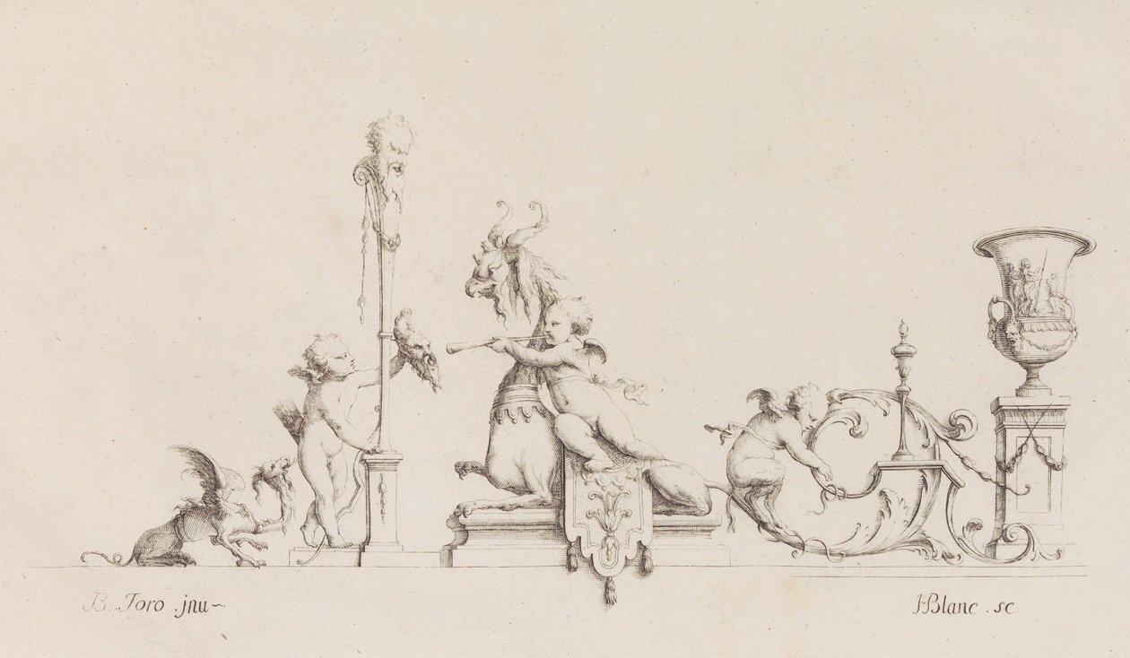 Designy pro mnoho použití Vynalezl M. B. Toro, 1718 nebo později, 1718 nebo později. od Jean Bernard Toro