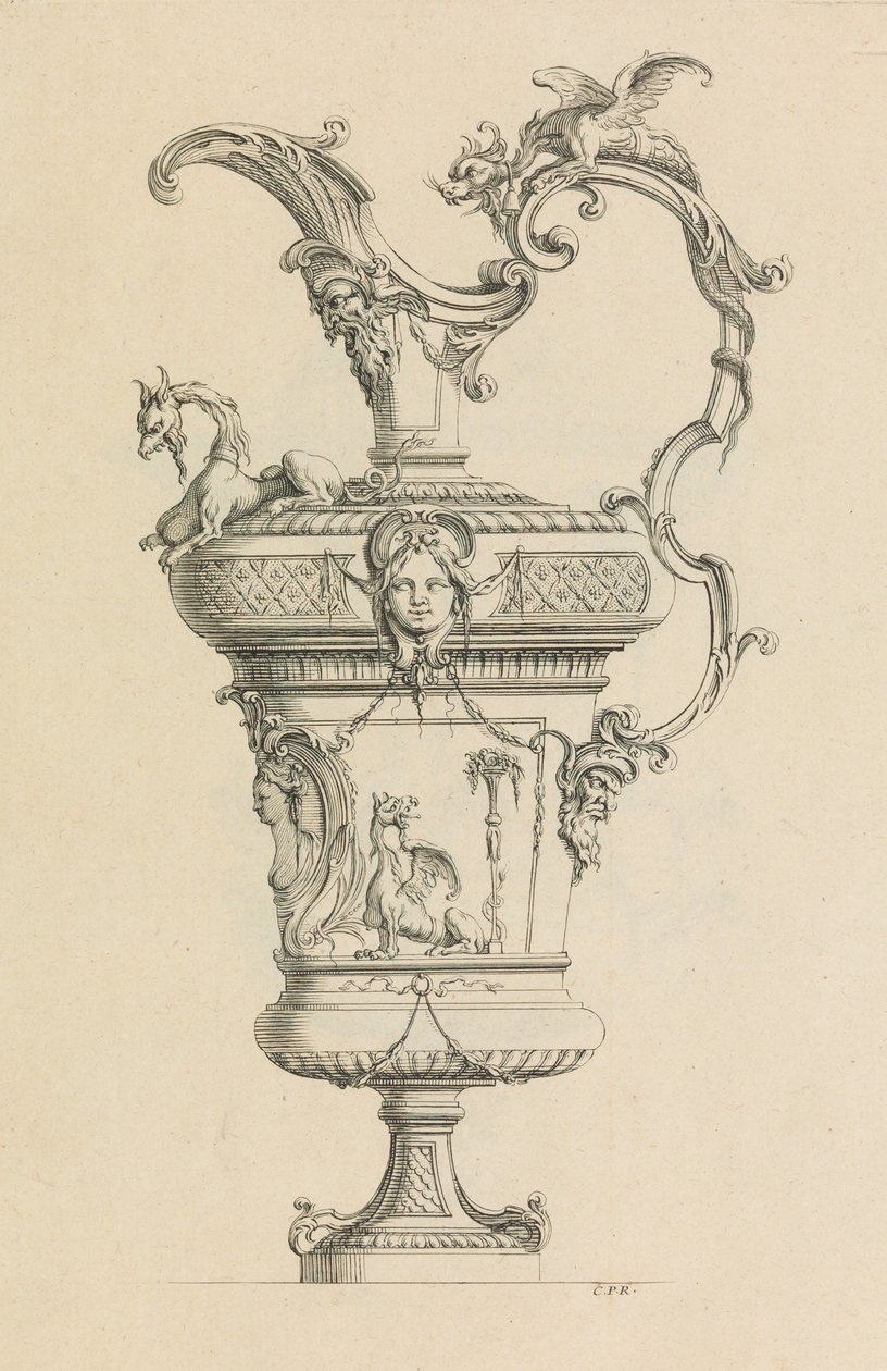 Nová kniha váz, 1716 nebo později., 1716 nebo později. od Jean Bernard Toro