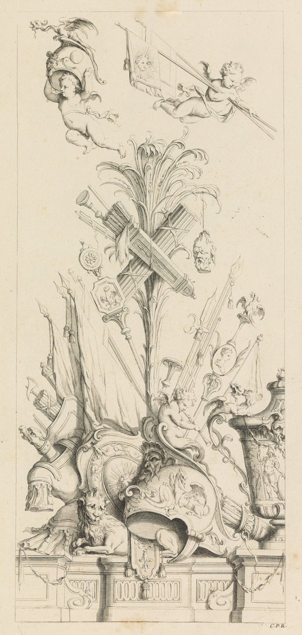 Trofeje nově vynalezené J. B. Toro., 1716., 1716. od Jean Bernard Toro