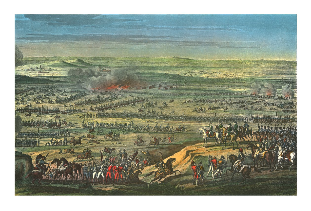 Bitva u Slavkova, 2. prosince 1805, c1850 od Jean Bosq