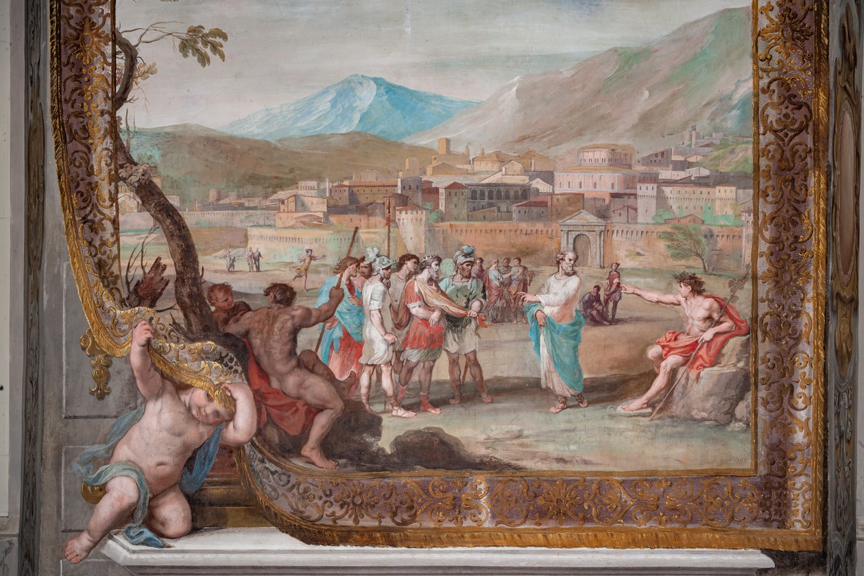 Bakchus, Lykurg a Hermes Trismegistus od Jean Boulanger